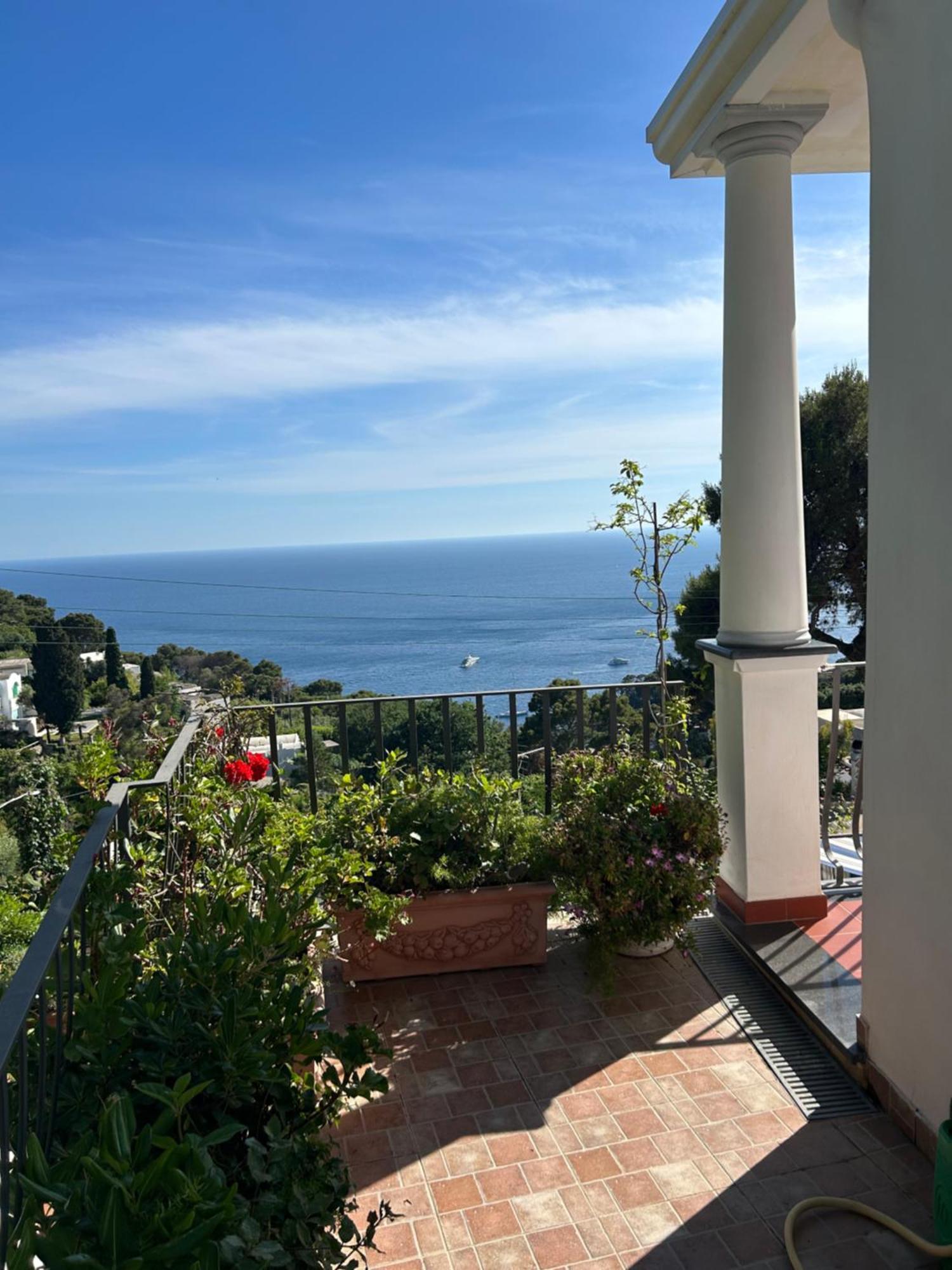Marvelous Sea View Villa Capri Exterior foto